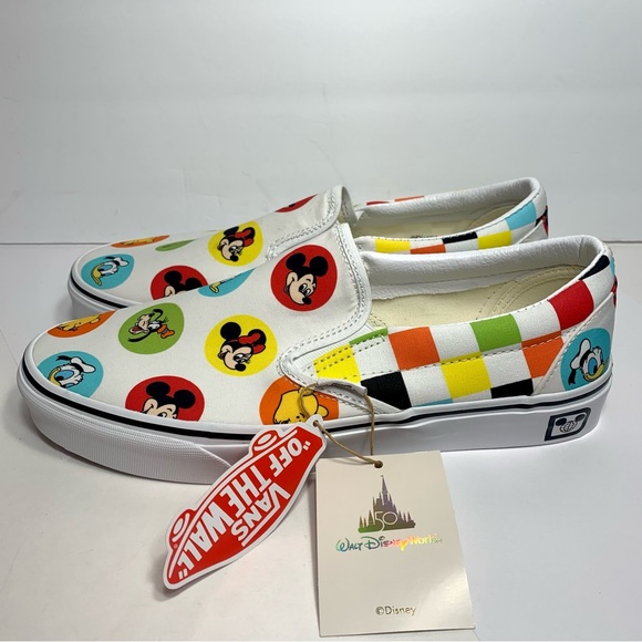 Vans Other - NIB. Disney Vans Sneakers. Adult Size 10. new with tag in box